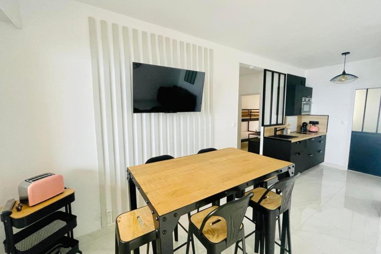 אז'אקסיו Nice And Bright 60 M With Terrace View On The Sea מראה חיצוני תמונה