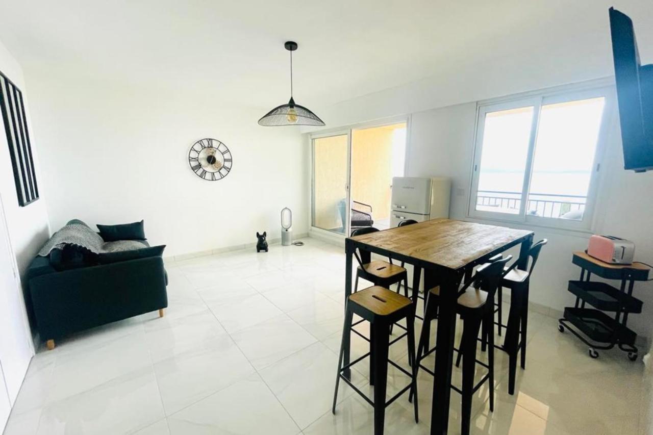 אז'אקסיו Nice And Bright 60 M With Terrace View On The Sea מראה חיצוני תמונה
