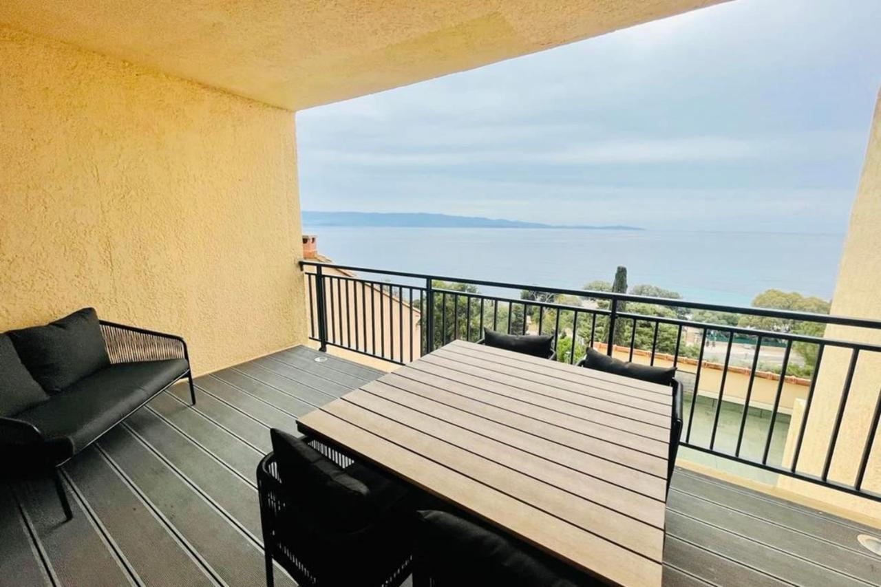 אז'אקסיו Nice And Bright 60 M With Terrace View On The Sea מראה חיצוני תמונה